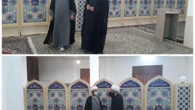 بازدید امام جمعه صفادشت از مساجد مسکن مهر