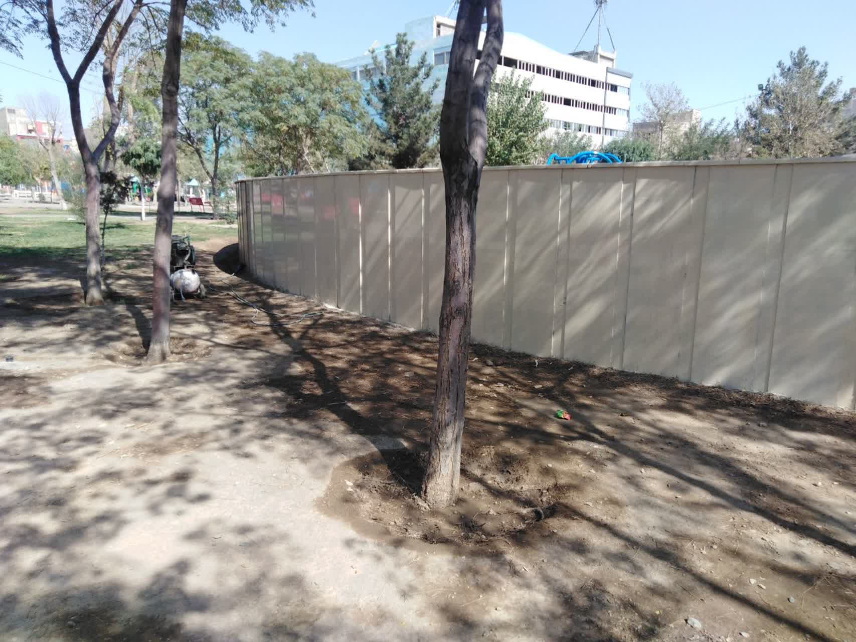 رنگ آمیزی پارک امام خمینی (ره) سرآسیاب