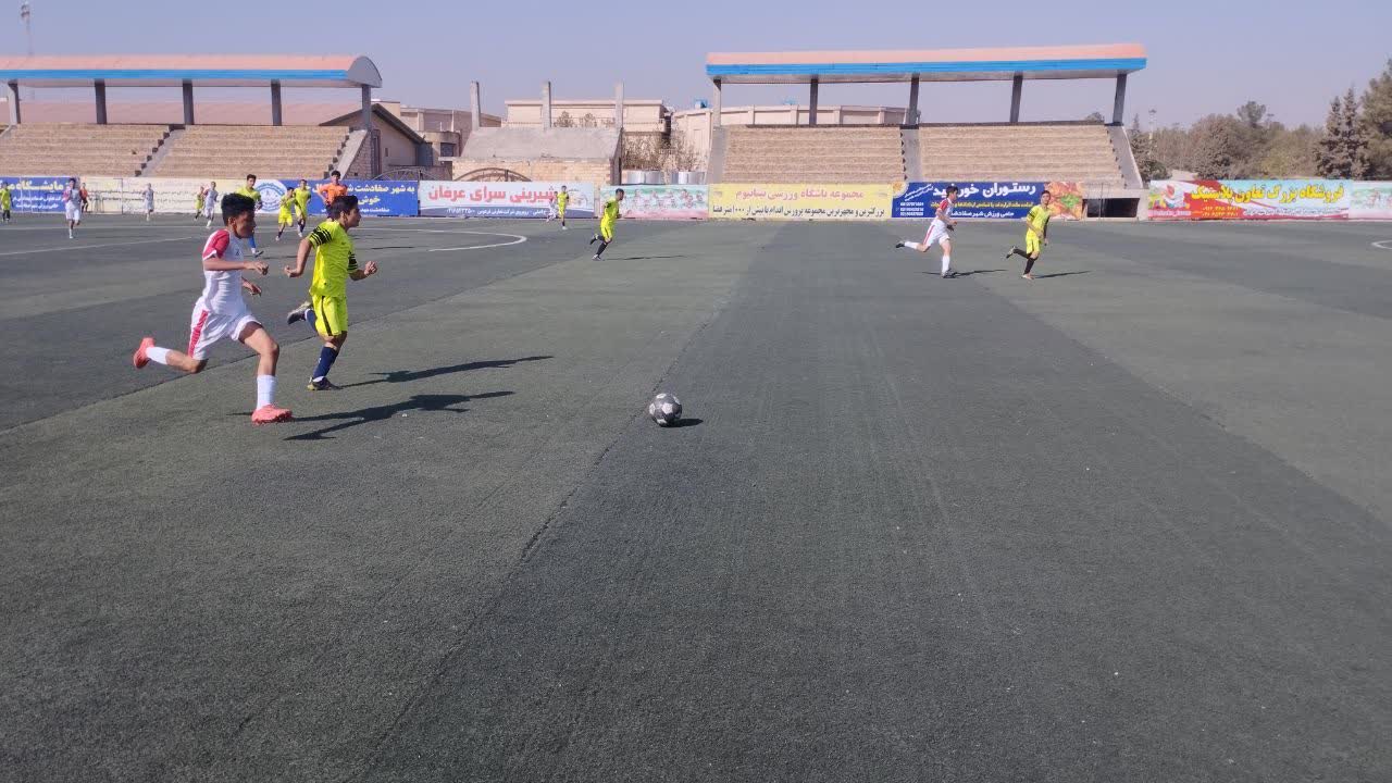 برگزاری مرحله اول انتخابی تیم ملی فوتبال رده سنی ۱۴ سال در شهر صفادشت