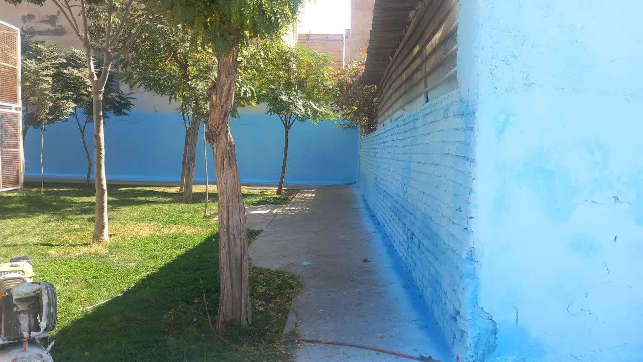 تزریق نشاط با زیباسازی بوستان اباصالح (عج) مارلیک