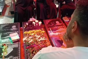 غرفه‌های فرهنگی به یاد شهدا هر پنجشنبه در گلزار شهدای ملارد برپا می‌شود