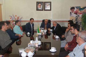 معارفه آقامعلی سلطانی بعنوان معاون برنامه ریزی و اداری مالی فرمانداری شهرستان ملارد