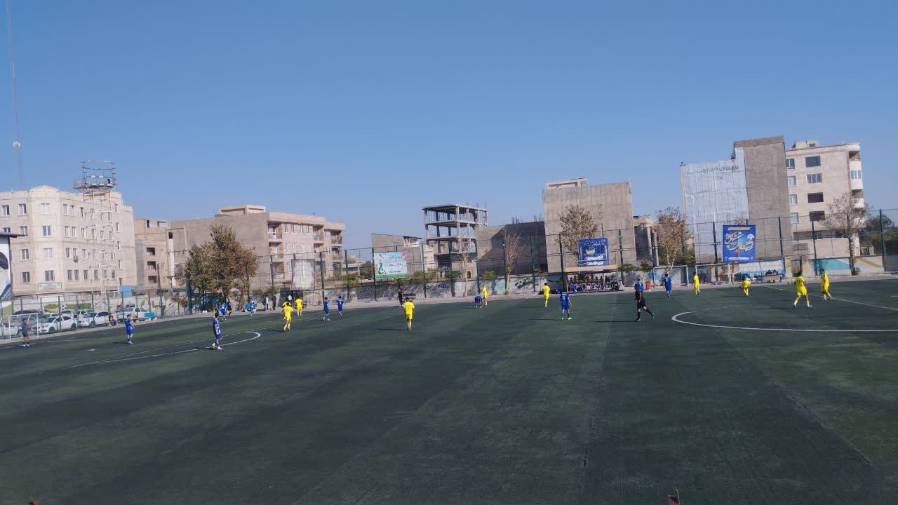 میزبانی مسابقات لیگ جوانان فوتبال استان تهران در شهر صفادشت