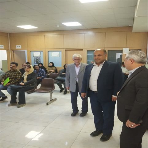 بازدید سرپرست مجتمع شورای حل اختلاف برادران شهید نورافکن بخش صفادشت از شعب حل اختلاف