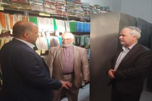 بازدید سرپرست مجتمع شورای حل اختلاف برادران شهید نورافکن بخش صفادشت از شعب حل اختلاف
