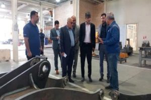 بازدید فرماندار ملارد از واحد تولیدی پارسیان پیشرو صنعت