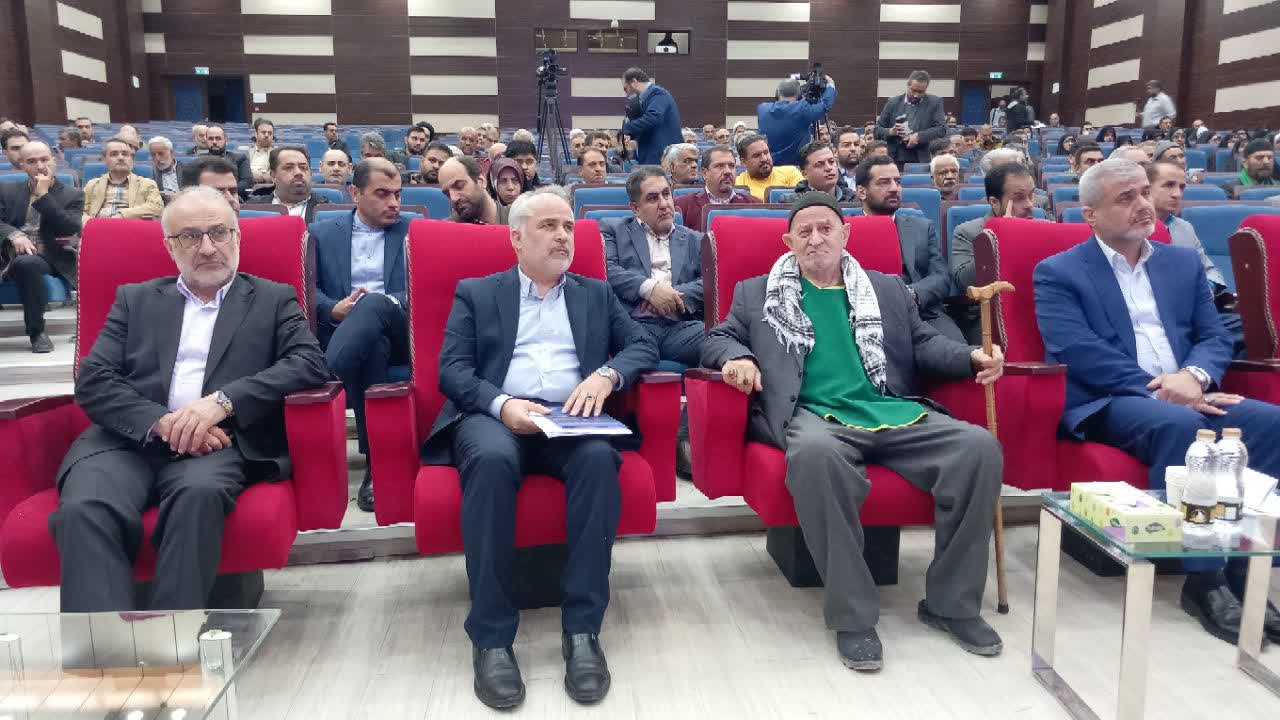 آیین تکریم و معارفه رئیس حوزه قضایی بخش صفادشت برگزار شد