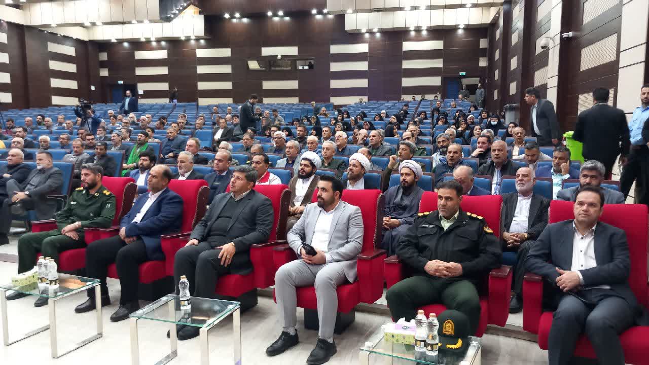 آیین تکریم و معارفه رئیس حوزه قضایی بخش صفادشت برگزار شد