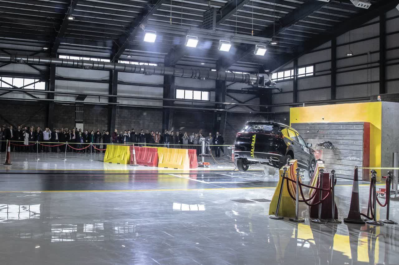 افتتاح مرکز آزمون تصادف و ایمنی با حضور معاون اول رئیس‌جمهور در ملارد