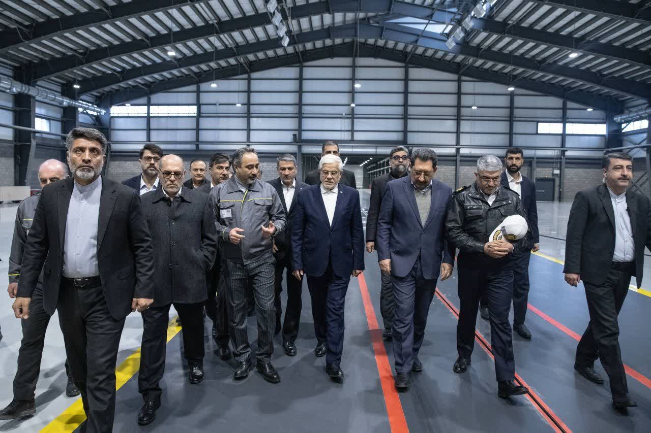افتتاح مرکز آزمون تصادف و ایمنی با حضور معاون اول رئیس‌جمهور در ملارد
