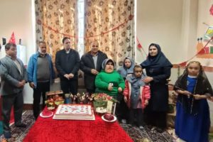 حضور بخشدار صفادشت در جشن یلدای مدرسه استثنایی ثلاث