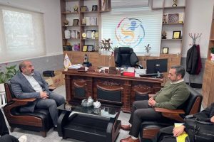 حضور رئیس هیات والیبال تهران در ملارد