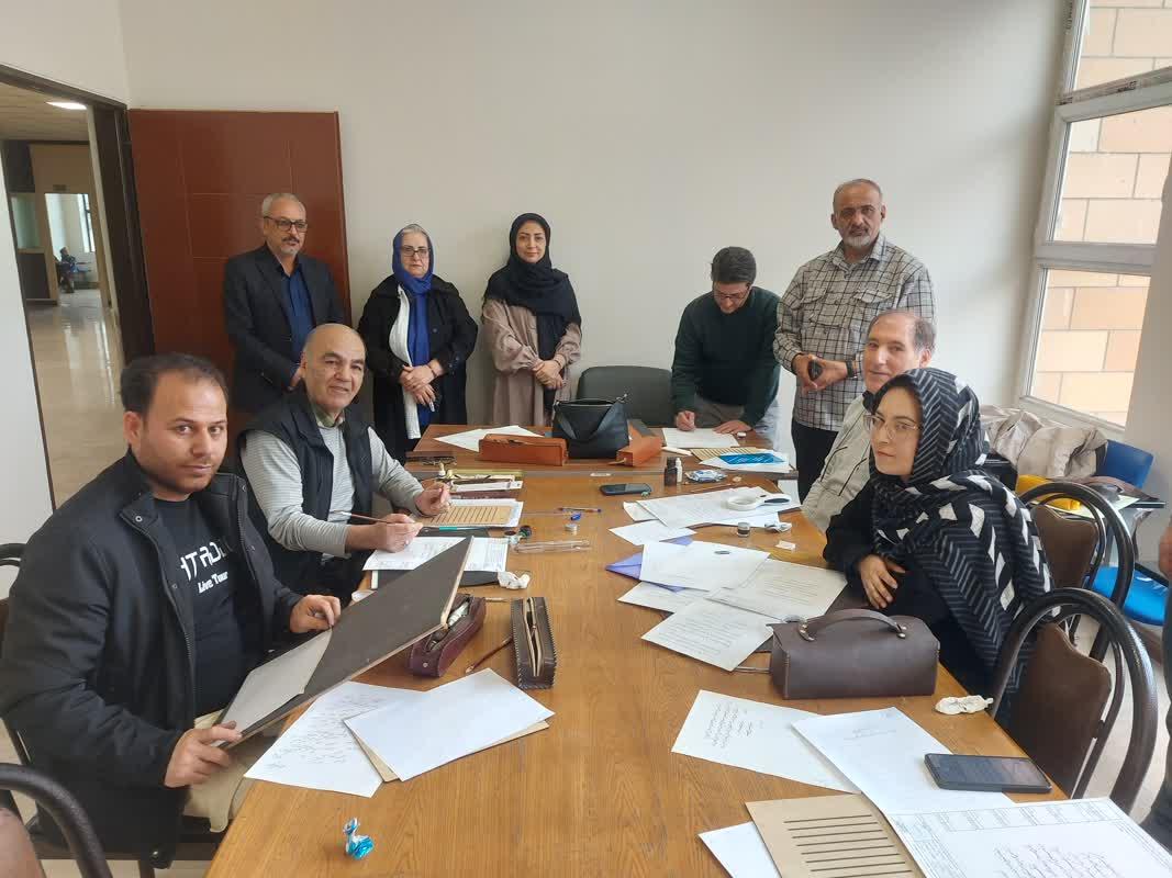 برگزاری آزمون خوشنویسی در شهرستان ملارد