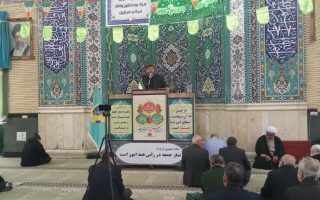 تبیین اهمیت حفظ محیط زیست در نماز جمعه ملارد همزمان با هفته هوای پاک