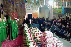 جشن ولادت امیرالمؤمنین علی (ع) در گلزار شهدا ملارد