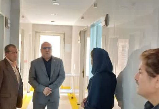 بازدید میدانی دکتر نادر توکلی ریاست دانشگاه علوم پزشکی ایران و هیئت همراه از شبکه بهداشت و درمان شهرستان ملارد