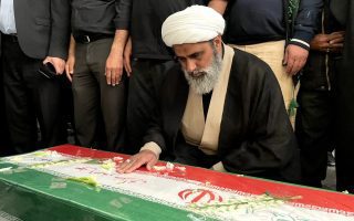 تشییع پیکر مطهر شهید مدافع وطن علی اصغر خزایی در ملارد