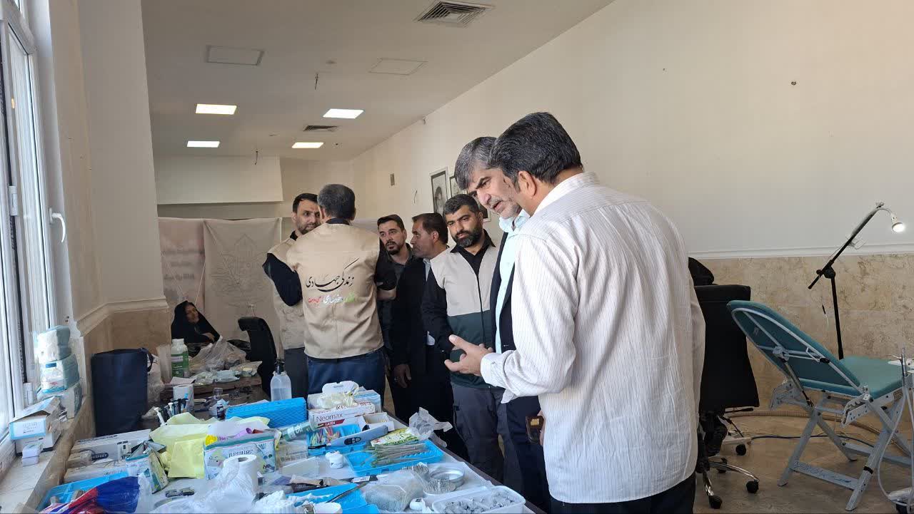 ارائه خدمات دندانپزشکی رایگان به مردم روستای بیدگنه ملارد