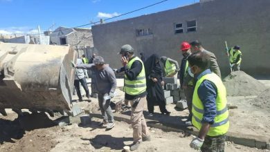 بازدید مجدد بخشدار مرکزی از مناطق آسیب دیده روستای بیدگنه