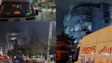 امدادرسانی اورژانس ملارد در آتش‌ سوزی پاساژ ارغوان اندیشه