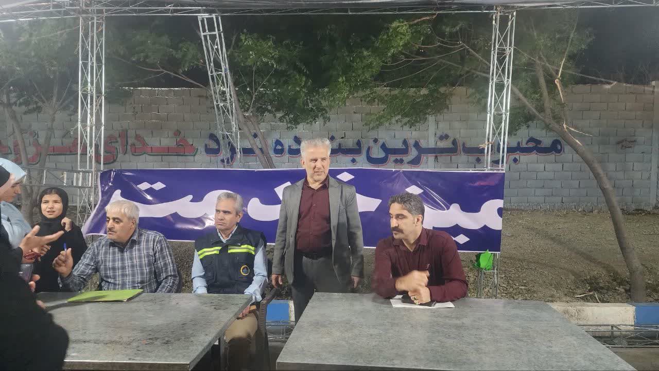 تداوم برگزاری میز خدمت شبانه در اجتماعات ملارد