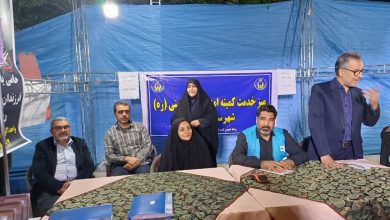 تداوم برگزاری میز خدمت شبانه در اجتماعات ملارد