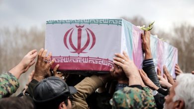 تشييع و تدفين شهيد مدافع حرم عزيز شجاعی در ملارد