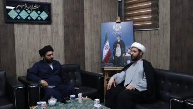 دیدار امام جمعه صفادشت با تولیت آستان امامزاده بی بی سکینه (س)