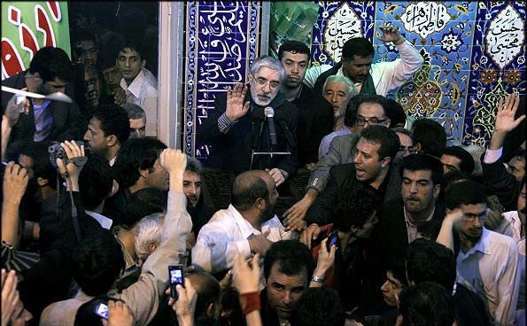 سخنرانی میرحسین موسوی در ملارد