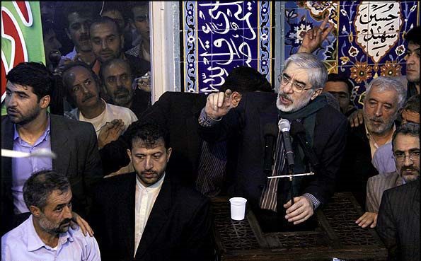 سخنرانی میرحسین موسوی در ملارد