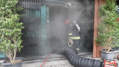نجات شهروند حبس شده در آسانسور و مهار آتش سوزی کافی شاپ در ملارد