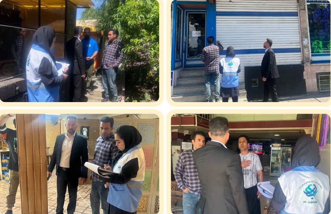 پلمب ۵ کافه در ملارد به دلیل تخلفات بهداشتی و به کارگیری اتباع غیرمجاز