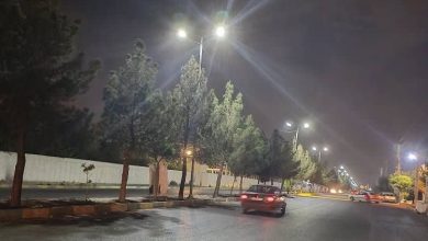 بازسازی شبکه روشنایی بلوار شهیدان شوریابی در ملارد