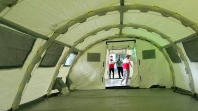 برپایی بیمارستان صحرایی در دهستان اخترآباد ملارد