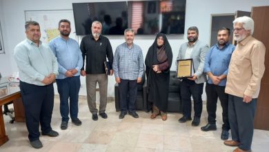 تجلیل بخشدار مرکزی ملارد از گروه‌ های جهادی در روستای بیدگنه