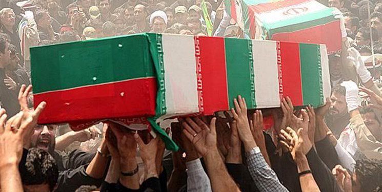 تشییع دو شهید گمنام در ملارد همزمان با سالروز شهادت امام هادی (ع)
