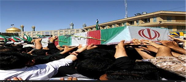 تشییع پیکر ۲ شهید گمنام در صفادشت ملارد