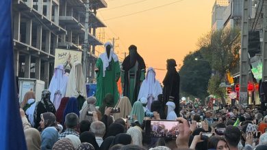 جشن کیلومتری غدیر در خیابان امام خمینی (ره) سرآسیاب ملارد برگزار شد
