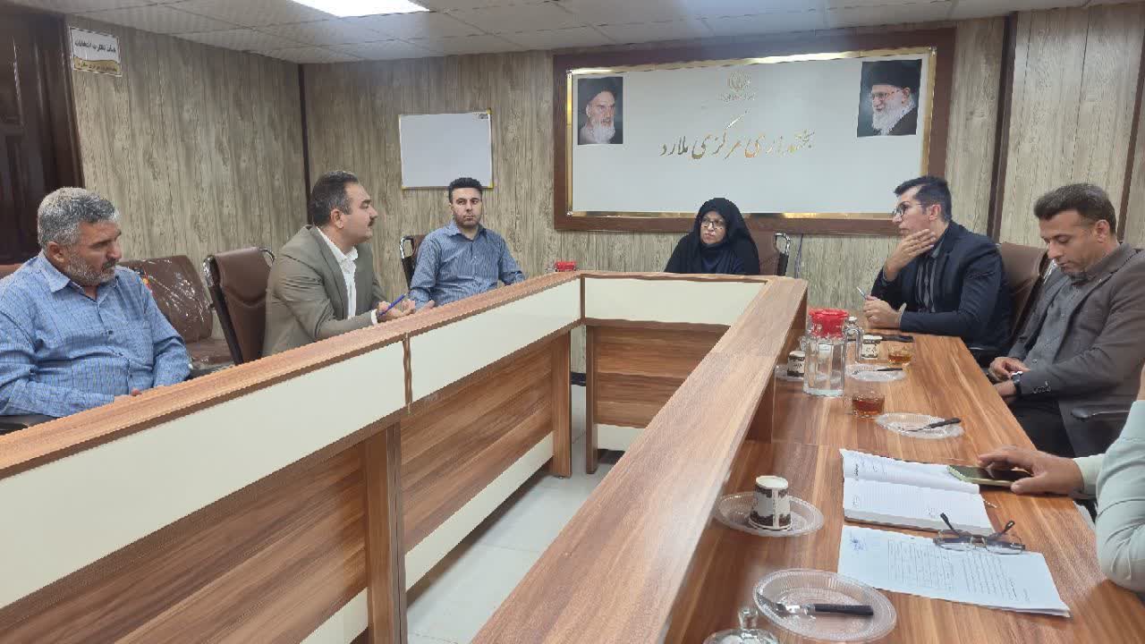 جلسه رسیدگی به مشکلات آب کشاورزان قبچاق و بیدگنه با محوریت پساب مسکن مهر