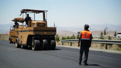 آغاز روکش آسفالت مسیر بیمارستان شهدای سلامت تا خیابان دکتر حسابی مارلیک