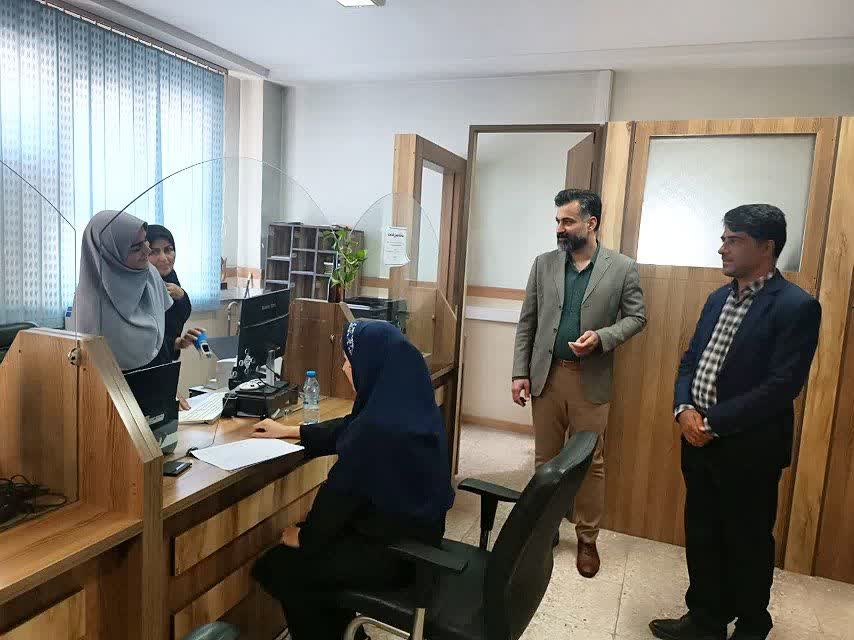 بازدید سرزده رئیس بازرسی فرمانداری از اداره آموزش و پرورش ملارد