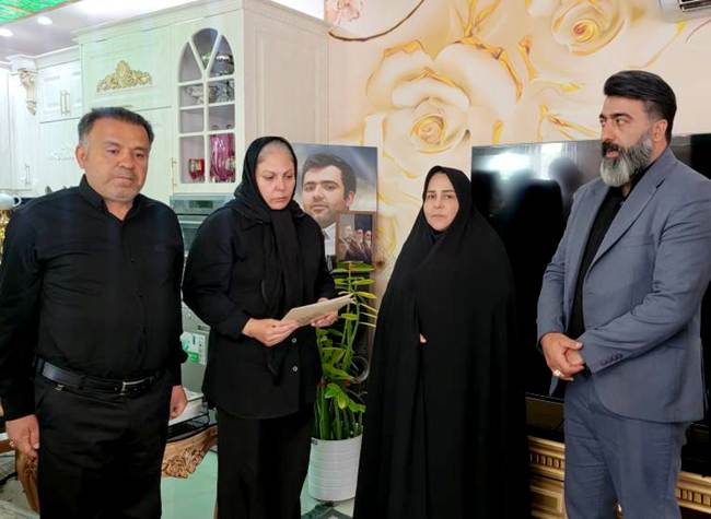 مدیرکل بنیاد شهید از ۵ خانواده شهید جنگ رمضان در ملارد دیدار کرد