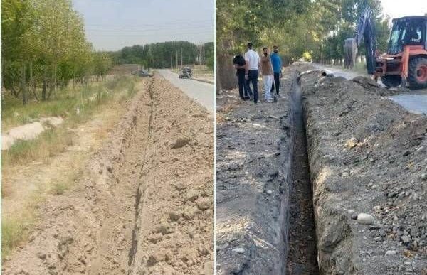 چاه شماره ۱۵ صفادشت به وعده آبفا وارد مدار بهره‌ برداری شد