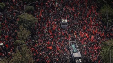 گزارش تصویری؛ حماسه میلیونی تشییع رهبر شهید در تهران