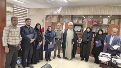 اعطای احکام شورای محله روستای قشلاق با حضور بخشدار مرکزی ملارد