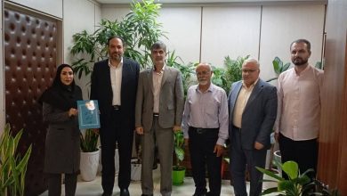 تقدیر از کارگزار برتر کشوری صندوق بیمه اجتماعی در ملارد