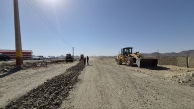 ازسرگیری عملیات اجرایی کمربندی جنوبی صفادشت