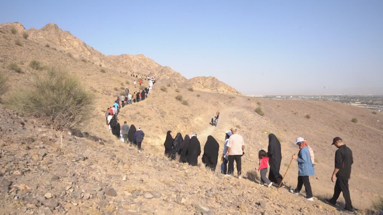 همایش کوهپیمایی خانوادگی شهرک امید صفادشت برگزار شد
