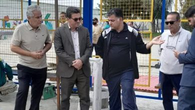 بازدید شهردار ملارد و اعضای شورای شهر از بازسازی بوستان بانوان مادر