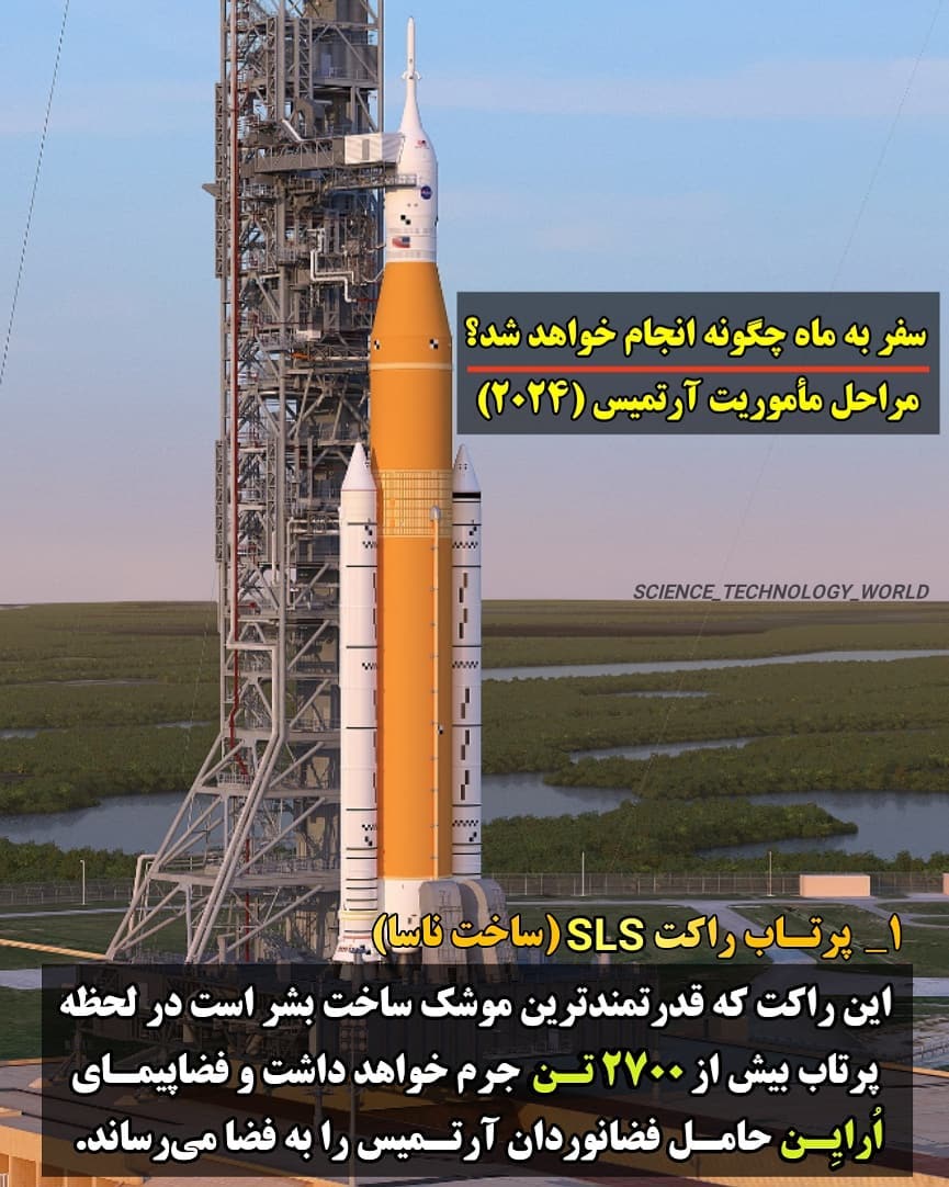 ⁣ناسا فضاپیمای استارشیپ شرکت اسپیس را به عنوان ماه نشین در پروژه آرتمیس (۲۰۲۴) انتخاب کرد